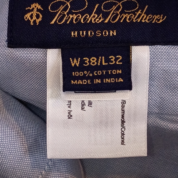 Brooks Brothers Multicolor Patchwork Dress Pants Men's 38x32 Like NEW!!! - Picture 2 of 4